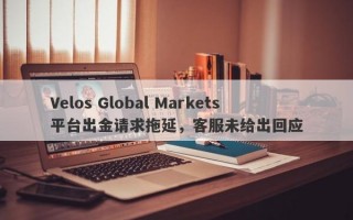 Velos Global Markets平台出金请求拖延，客服未给出回应