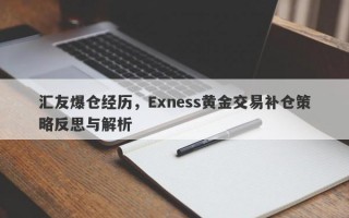 汇友爆仓经历，Exness黄金交易补仓策略反思与解析