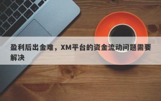 盈利后出金难，XM平台的资金流动问题需要解决