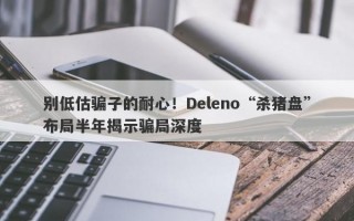 别低估骗子的耐心！Deleno“杀猪盘”布局半年揭示骗局深度