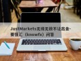 JustMarkets无缘无故不让出金-要懂汇（knowfx）问答