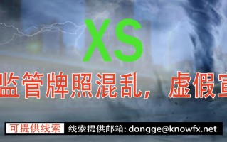 XSMARKETS监管牌照混乱，虚假宣传。