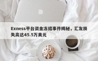 Exness平台资金冻结事件揭秘，汇友损失高达45.5万美元