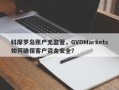 科摩罗岛账户无监管，GVDMarkets如何确保客户资金安全？