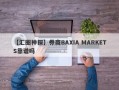 【汇圈神探】券商BAXIA MARKETS靠谱吗
