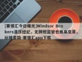 [要懂汇今日曝光]Windsor Brokers温莎经纪，无牌照监管也用来交易，玩骚套路-要懂汇app下载