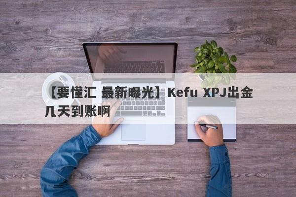 【要懂汇 最新曝光】Kefu XPJ出金几天到账啊
-第1张图片-要懂汇圈网