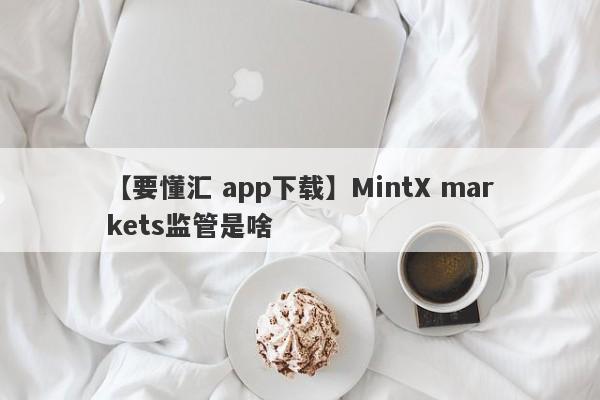 【要懂汇 app下载】MintX markets监管是啥
-第1张图片-要懂汇圈网