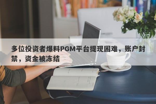 多位投资者爆料PGM平台提现困难，账户封禁，资金被冻结-第1张图片-要懂汇圈网