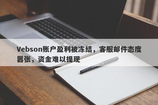 Vebson账户盈利被冻结，客服邮件态度嚣张，资金难以提现-第1张图片-要懂汇圈网