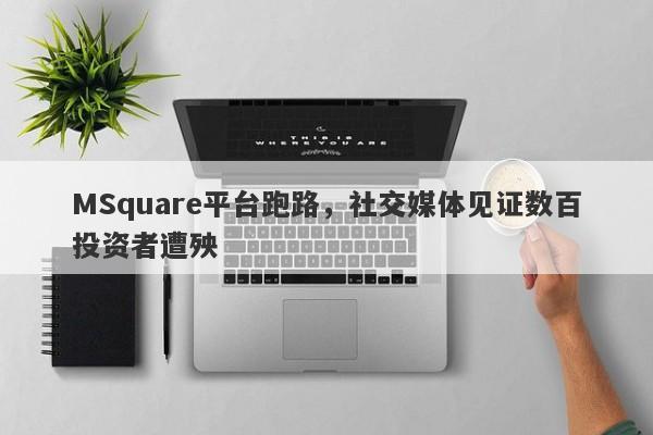 MSquare平台跑路，社交媒体见证数百投资者遭殃-第1张图片-要懂汇圈网