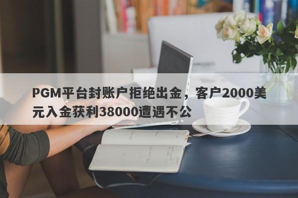 PGM平台封账户拒绝出金，客户2000美元入金获利38000遭遇不公-第1张图片-要懂汇圈网